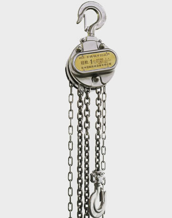 做好手拉葫蘆的防鏽工作